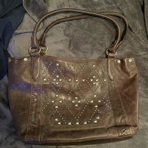 NWT FRYE studded tote will throw in insert.